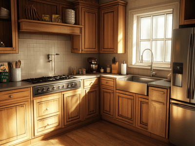 Küche im Landhausstil: Tradition trifft auf moderne Technik