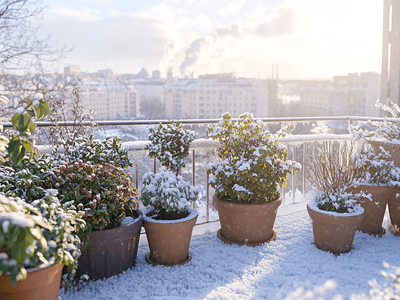 Winterfeste Balkonpflanzen: So übersteht dein Balkon den Winter