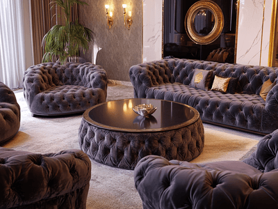 Samt als luxuriöses Textil: Für mehr Eleganz im Wohnraum