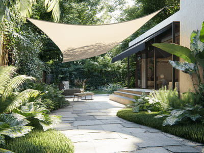 Sonnenschutz im Garten: Markisen, Sonnensegel und Co.