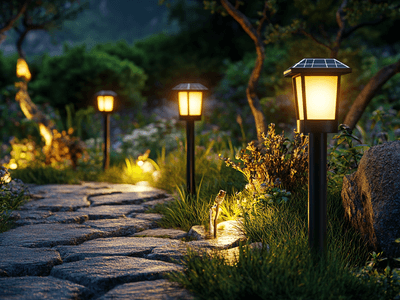 Solarlampen für den Außenbereich: Nachhaltigkeit und Komfort