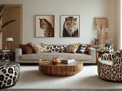 Animal-Print-Trend für dein Zuhause: So stylst du Leo, Zebra & Co. richtig