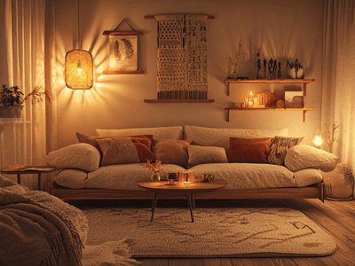 Warme Erdtöne: Gemütlichkeit durch natürliche Farben