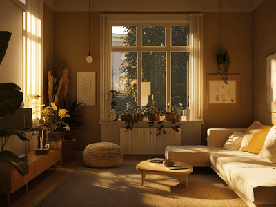 Wände in Naturfarben: Der Trend zur Erdfarbe