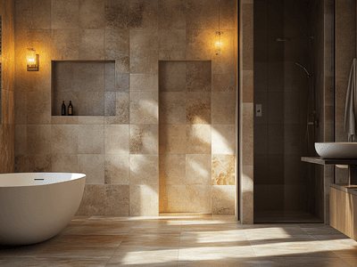 Naturstein im Badezimmer: Elegant und langlebig